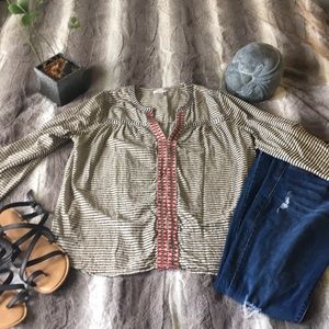 Stripped J. Crew Top